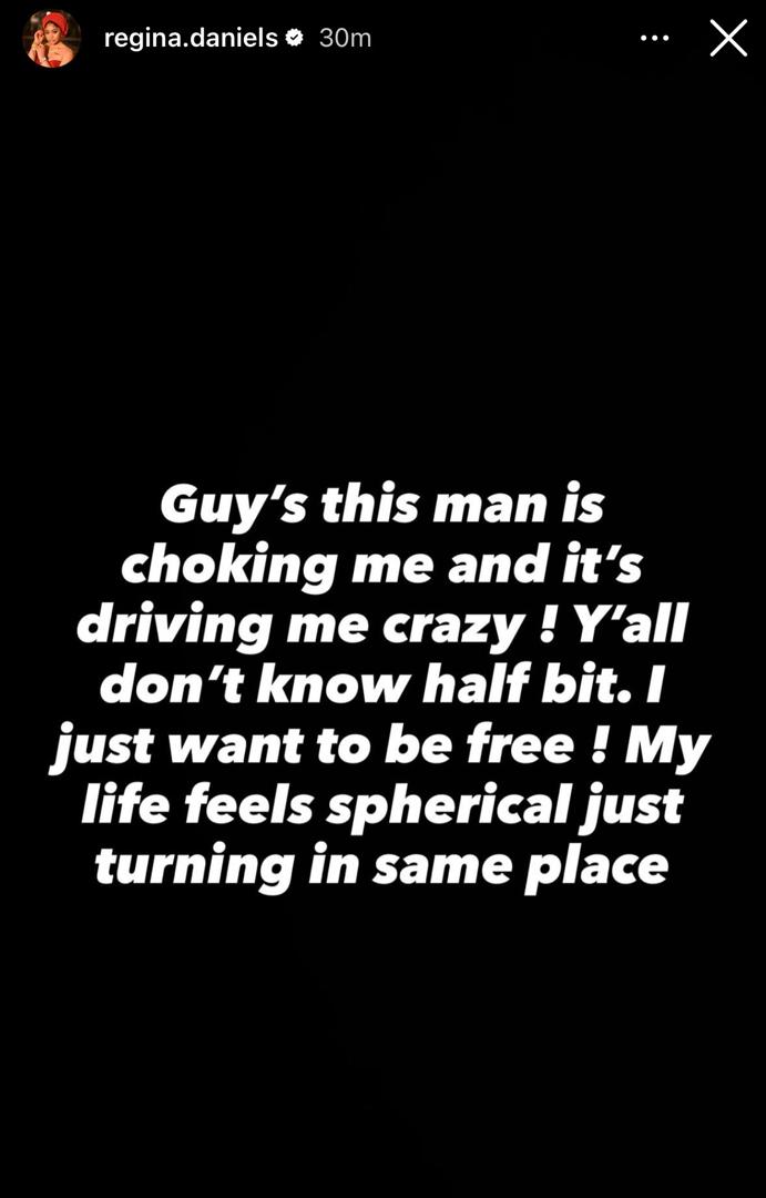 If you don?t leave me alone I?m going to spill everything whether m#rder case, land grabbing, fraud etc - Regina Daniel warns estranged husband, Ned